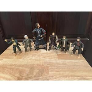 Lord of the Rings Figurine Set - Collectible Fantasy Characters